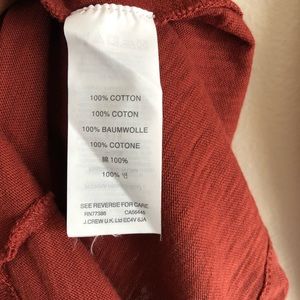J. Crew Tops - J Crew Rust painter tee boat neck long sleeve tee J. Crew Tops - J Crew Rust painter tee boat neck long sleeve tee